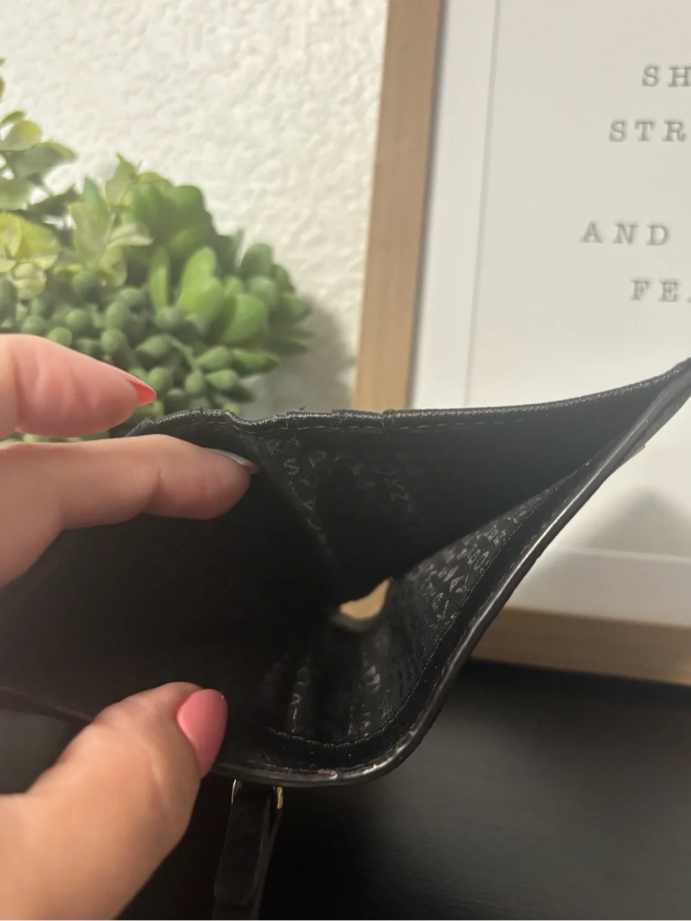 Kate Spade Saffiano Leather Compact Wallet